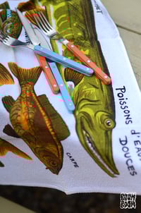 Image 2 of Torchon poissons d'eaux douces