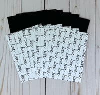 Image 4 of Love Valentine Card Making Kit for Adults to DIY 6 Handmade Cards