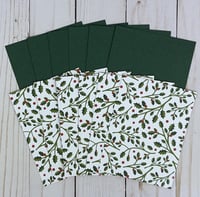 Image 4 of Happy Holidays Card Making Kit for Adults to DIY 6 Classic Christmas Greeting Cards