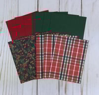 Image 5 of Berries and Plaid Christmas Card Kit for Beginners to DIY 6 Classic Holiday Cards