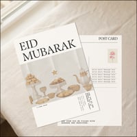 Image 1 of Printable Eid Mubarak Card – Editable Canva Template