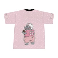 Image 2 of Flora's Unisex Football Jersey