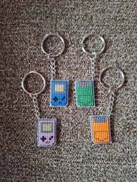 Image 3 of Stitched Keychains - Cassette Tape, Gameboy, DVD Logo, Tea 