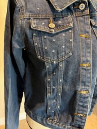 Image 2 of BLUE JEAN BLING JACKET