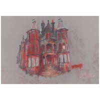 Image 1 of The Central Hotel, Annan - Charcoal, Soft Pastels and Pencil on Paper 