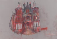 Image 2 of The Central Hotel, Annan - Charcoal, Soft Pastels and Pencil on Paper 