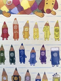 Image 2 of Pencil Case - A6 sticker sheet