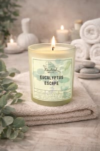 Image 1 of Eucalyptus Escape Soy Blend Candle