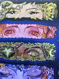Image 2 of Eyes - A6 sticker sheet