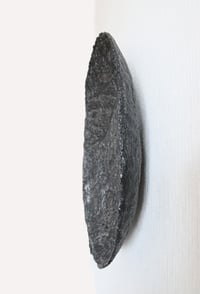 Image 7 of Handmade Textured Black Wall Plate – Sculptural Papier-Mache Wall Art