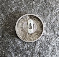 Image 9 of Handmade Textured Black Wall Plate – Sculptural Papier-Mache Wall Art