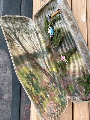 Image of diorama - tree top