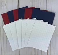 Image 4 of 4th of July Liberty Card Making Kit for Adults to DIY 6 Patriotic Greeting Cards