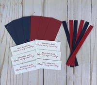 Image 5 of 4th of July Liberty Card Making Kit for Adults to DIY 6 Patriotic Greeting Cards