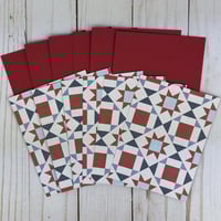 Image 4 of 4th of July Patriotic Card Making Kit for Adults to DIY 6 Greeting Cards