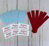 Image 5 of 4th of July Patriotic Card Making Kit for Adults to DIY 6 Greeting Cards