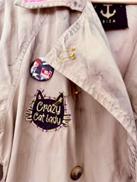 Image 8 of I LOVE FASHION  ¥ UNISEX ¥ UPCYCLED VILLAGE PUNK ¥IBIZA¥TRENCHCOAT¥