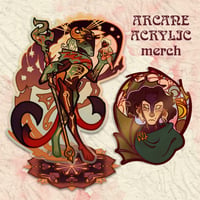 Image 1 of ✸arcane acrylic merch✸
