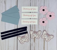 Image 6 of Thinking of You Card Making Kit for Adults to DIY Spring Greeting Cards