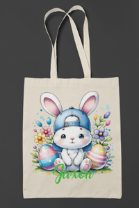 Image 2 of Custom Easter Tote Bags
