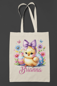 Image 4 of Custom Easter Tote Bags