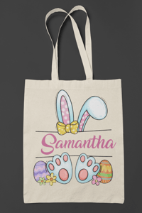 Image 5 of Custom Easter Tote Bags