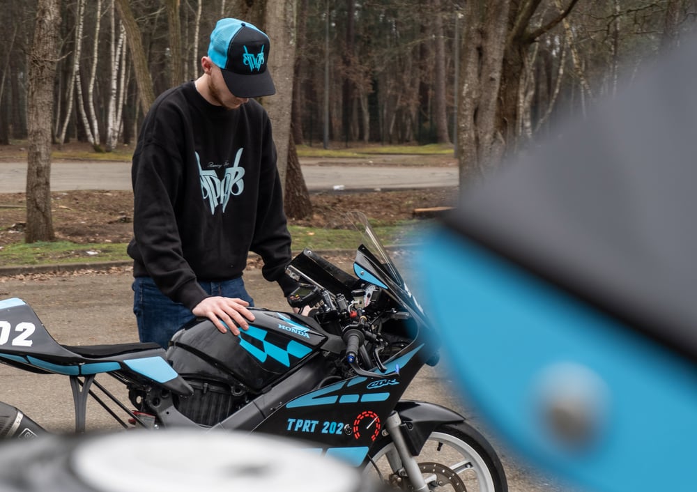 Image of Sweat TPRT RACING noir