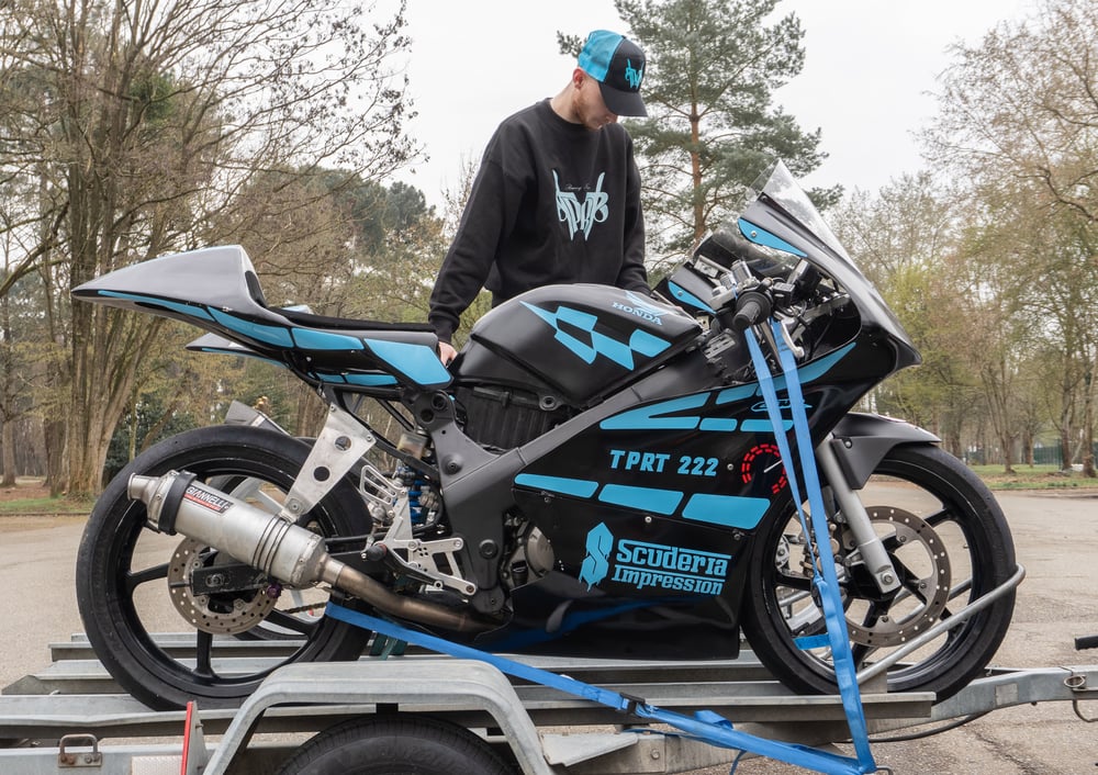 Image of Sweat TPRT RACING noir