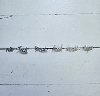 Image 2 of NESRAMNA KOLEKCIJA - jekelni uhan nesramne besede // THE RUDE COLLECTION - jekelni uhan rude words