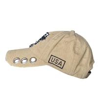 Image 3 of crossbones patch hat