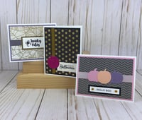 Image 2 of Halloween Card Making Kit for Adults to DIY 6 Assorted Pastel Halloween Cards