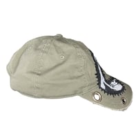 Image 2 of koi fish patch hat