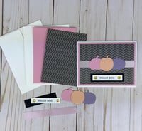 Image 5 of Halloween Card Making Kit for Adults to DIY 6 Assorted Pastel Halloween Cards