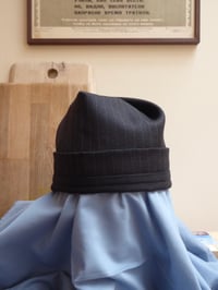 Image 1 of Wool Stripe Box Hat