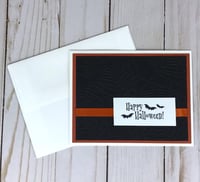 Image 2 of Halloween Card Making Kit for Adults to DIY 6 Happy Halloween Greeting Cards