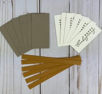 Image 5 of Thanksgiving Card Making Kits for Adults to DIY 6 Autumn Fall Leaves Greeting Cards