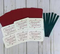 Image 5 of Christmas Card Making Kit for Adults to DIY 6 Holiday Greeting Cards