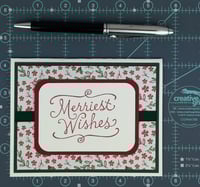 Image 8 of Christmas Card Making Kit for Adults to DIY 6 Holiday Greeting Cards