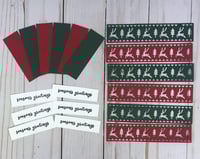 Image 6 of Holiday Card Making Kit for Adults to DIY 6 Embossed Seasons Greetings Reindeer Cards