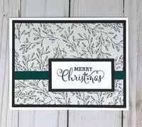 Image 2 of Christmas Card Making Kit for Adults to DIY 6 Botanical Holiday Cards