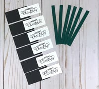 Image 4 of Christmas Card Making Kit for Adults to DIY 6 Botanical Holiday Cards