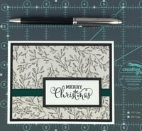 Image 7 of Christmas Card Making Kit for Adults to DIY 6 Botanical Holiday Cards