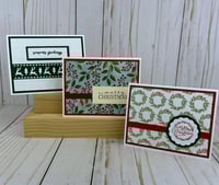 Image 3 of Christmas Card Making Kit for Adults to DIY 6 Assorted Holiday Cards