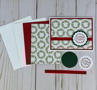 Image 7 of Christmas Card Making Kit for Adults to DIY 6 Assorted Holiday Cards