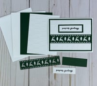 Image 9 of Christmas Card Making Kit for Adults to DIY 6 Assorted Holiday Cards