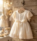 The Isabella Ivory Lace Dress | Size 12-18M | Pily Flowers