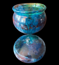 Image 2 of Bowl and container set- Translucent Rainbow