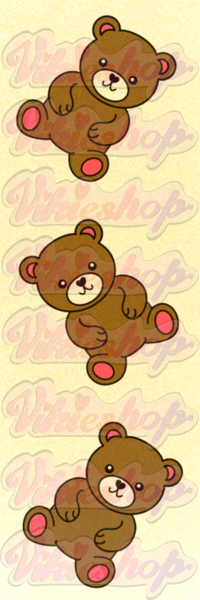 Teddy Bear Bookmark (Digital File)