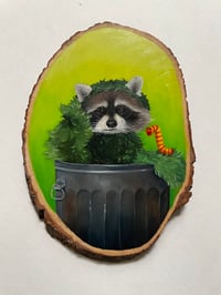 Image 1 of Raccon in Cosplay Painting