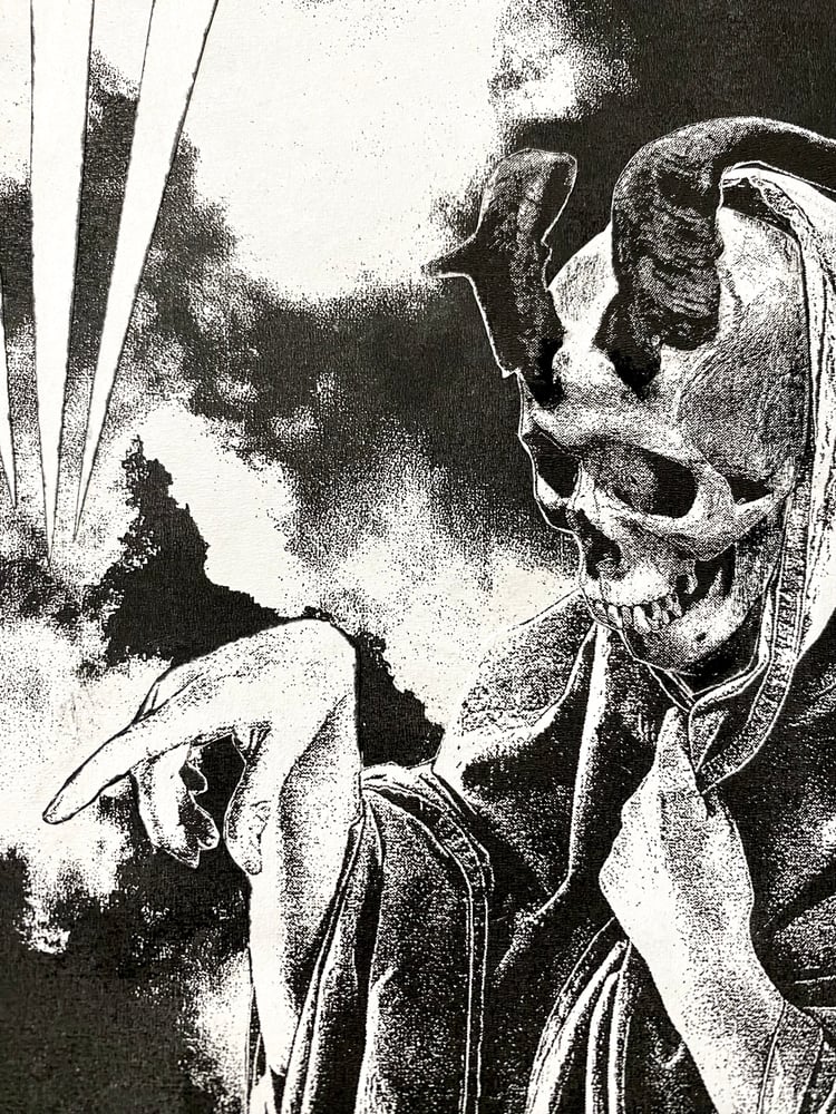 Image of 'horned reaper' original collage